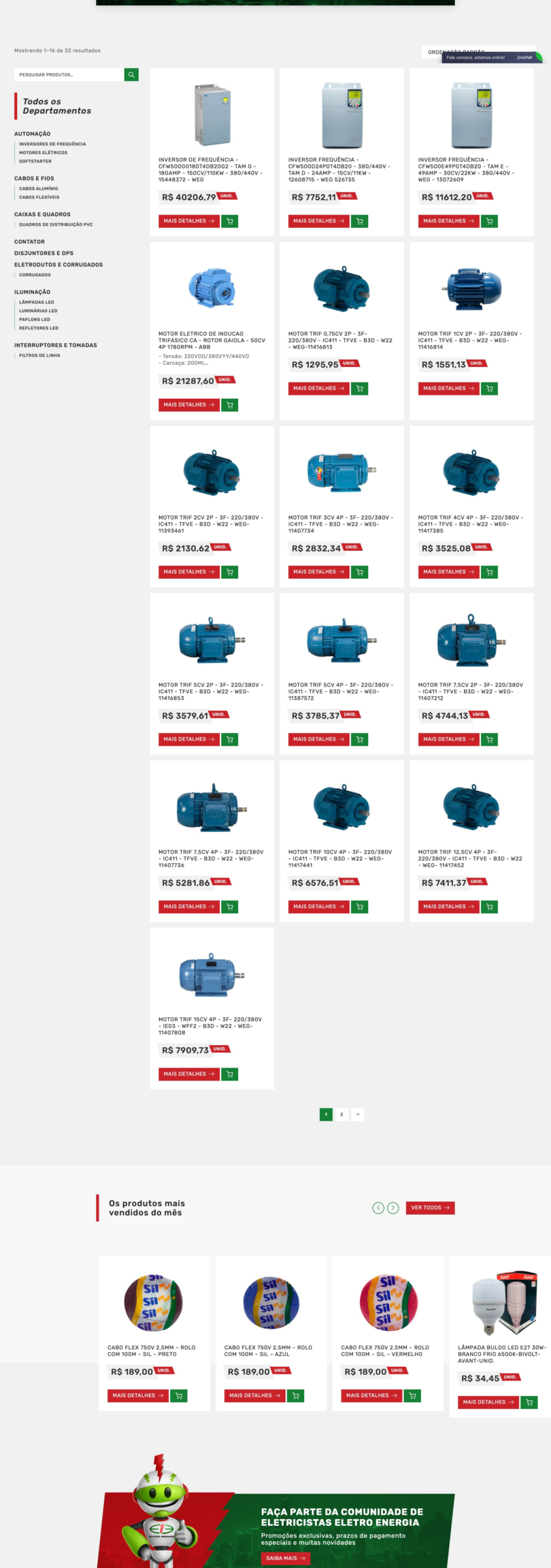 website-ecommerce-eletro-energia-cabos